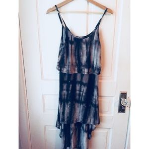 NWT Festival tie dye high-low dress